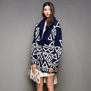 ISO Jcrew Collection 2015 Fair Isle Cardigan M-L